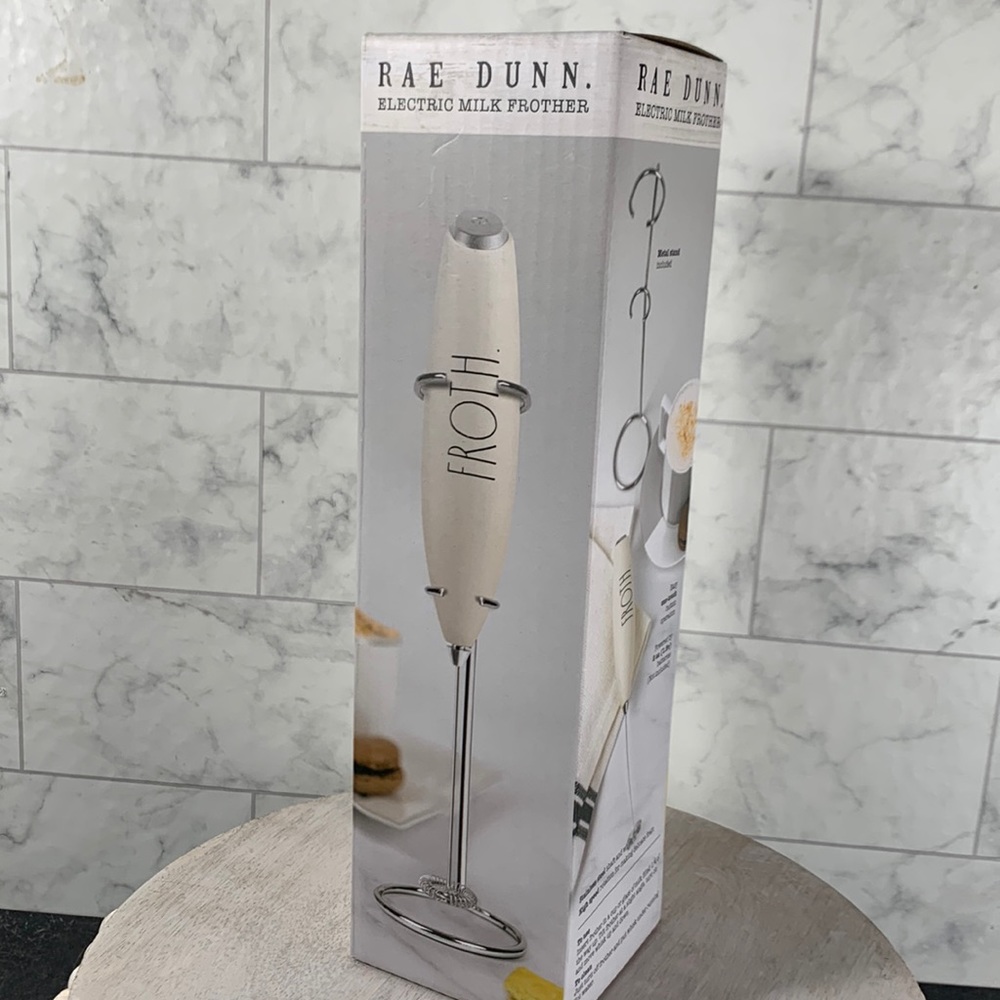 Sealed - Last 1 NWT Rae Dunn FROTH electric milk frother ( battery operated)… - Picture 1 of 4